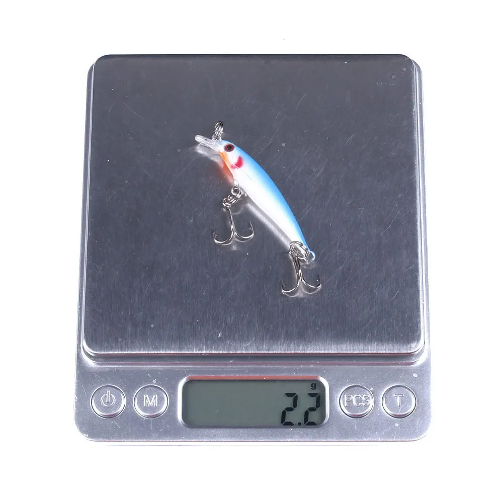 Submerged 5cm-2.1g mini fishing bait, bionic bait, micro bait, hard bait, fishing supplies
Submerged 5cm-2.1g mini fishing bait, bionic bait, micro bait, hard bait, fishing supplies