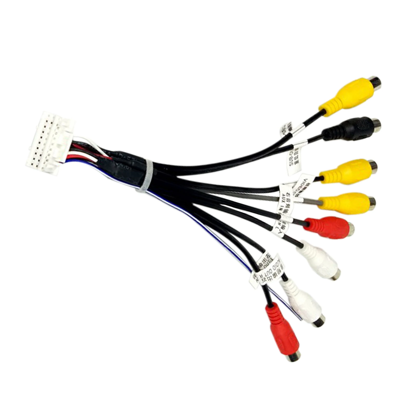 1PC Universal Radio RCA Output Wire Aux-in Subwoofer Microphone Adapter 20Pin Cable Car Repair Tool Car Accessories
1PC Universal Radio RCA Output Wire Aux-in Subwoofer Microphone Adapter 20Pin Cable Car Repair Tool Car Accessories