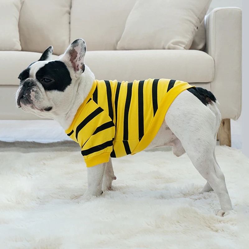 Dog T-shirt French Bulldog Clothes Pug Clothing Cat Chihuahua Yorkie Clothes Poodle Pomeranian Schnauzer Pet Costume Tee Shirt
Dog T-shirt French Bulldog Clothes Pug Clothing Cat Chihuahua Yorkie Clothes Poodle Pomeranian Schnauzer Pet Costume Tee Shirt