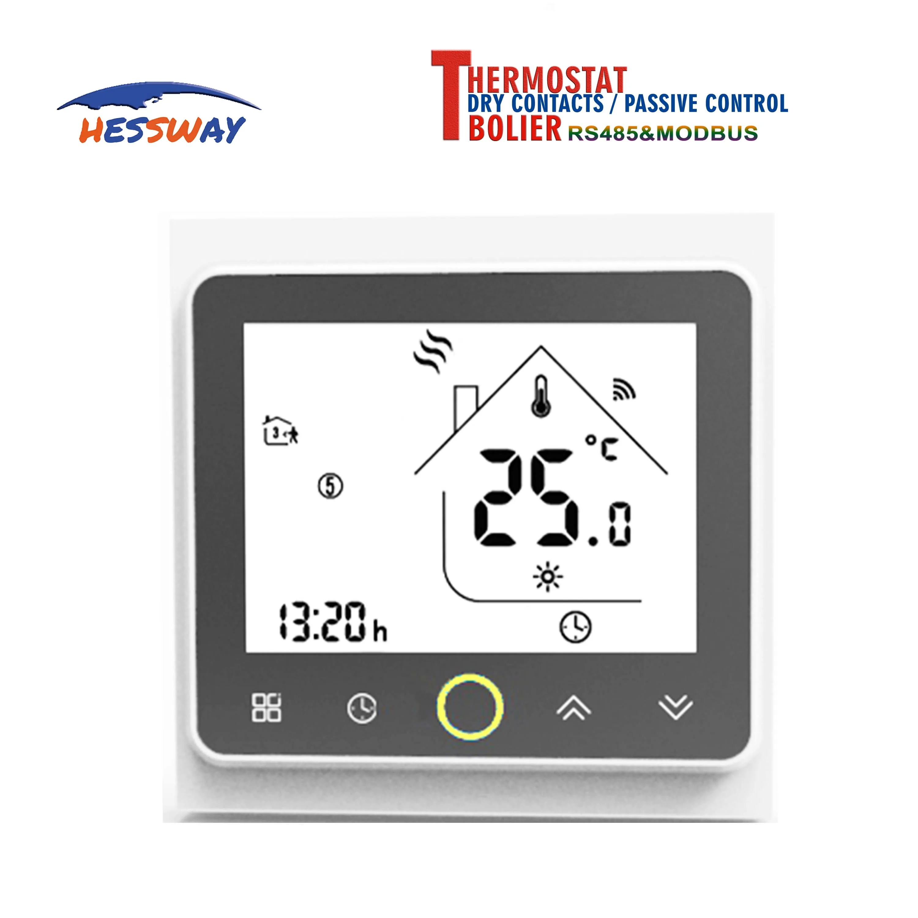 HESSWAY газовый котел modbus термостат rtu для комнатной системы центрального