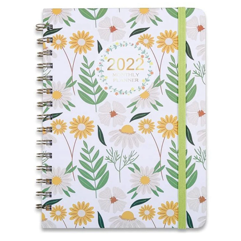 Monthly Planner- A5 Weekly & Monthly Planner Notebook With Monthly Tabs, Elastic Closure, Inner Pocket
Monthly Planner- A5 Weekly & Monthly Planner Notebook With Monthly Tabs, Elastic Closure, Inner Pocket