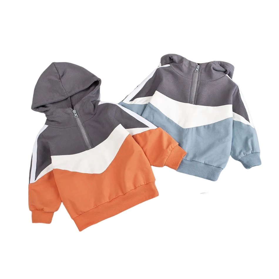 Children Autumn Clothing Hoodies Boys Girls Stitching Half Zipper Sweatshirts Baby Autumn Fashion Clothing Pullover 1-4 Years
Children Autumn Clothing Hoodies Boys Girls Stitching Half Zipper Sweatshirts Baby Autumn Fashion Clothing Pullover 1-4 Years