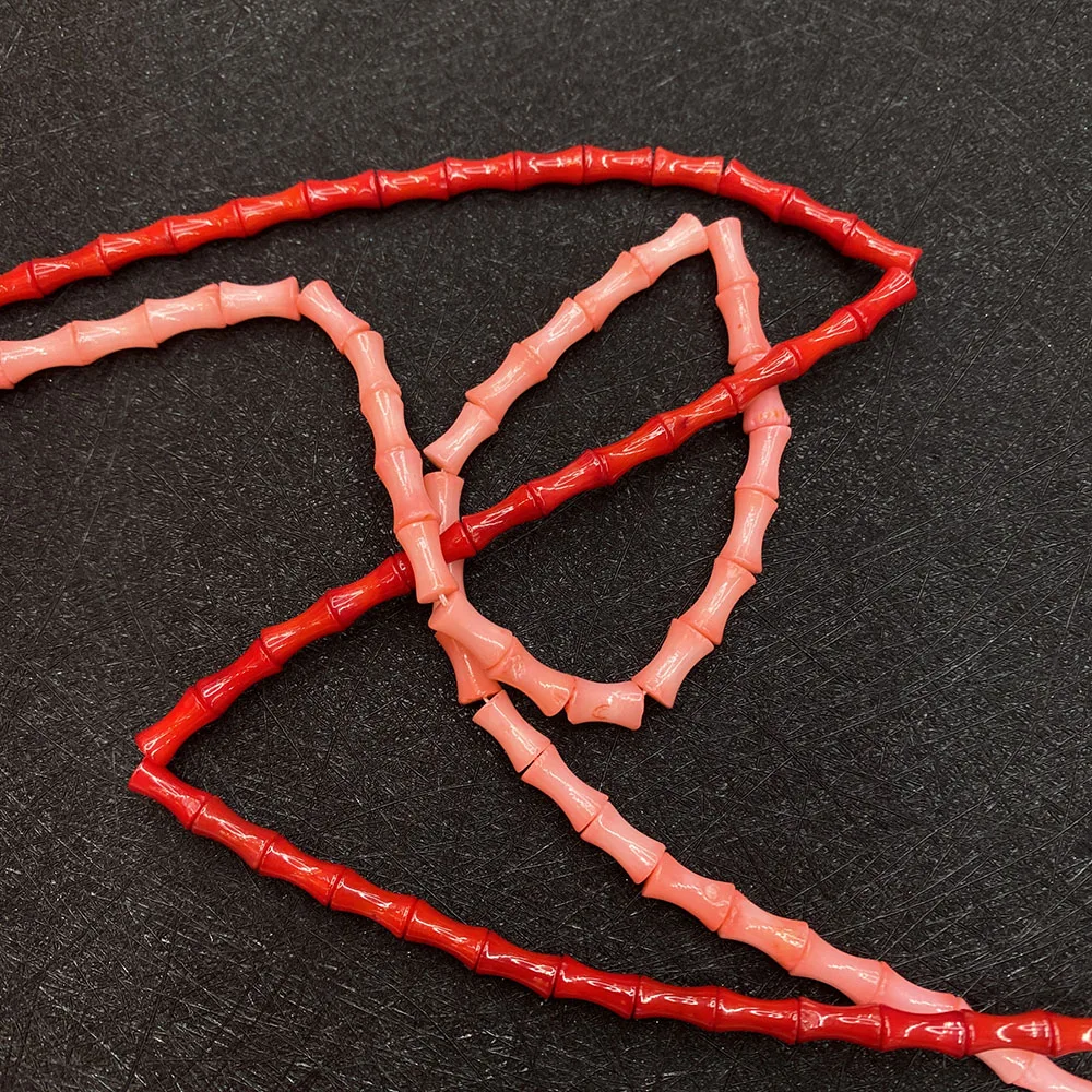 Red Pink Artificial Coral Bead Bamboo Shape Coral Beads for Jewelry Making DIY Necklace Charms for Bracelet Earring Bulk Items
Red Pink Artificial Coral Bead Bamboo Shape Coral Beads for Jewelry Making DIY Necklace Charms for Bracelet Earring Bulk Items