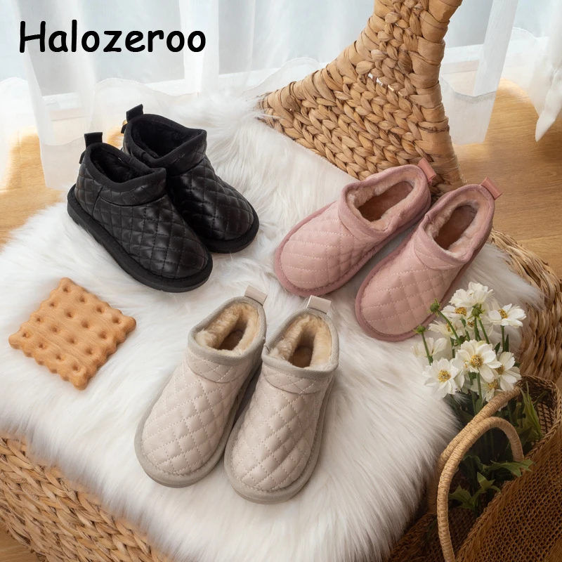 Kids Snow Boots Winter Baby Girls Warm Ankle Boots Children Black Brand Shoes Toddler Slip On Leather Shoes Boys Fashion Boots
Kids Snow Boots Winter Baby Girls Warm Ankle Boots Children Black Brand Shoes Toddler Slip On Leather Shoes Boys Fashion Boots