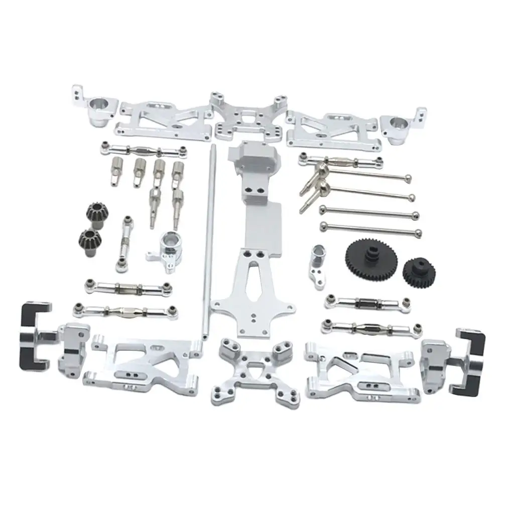 Обновленные аксессуары, комплект амортизаторов, поворотных рычагов, рулевой ступицы, дифференциальная передача для WLtoys 144001 1/14 RC багги, авто... 
Обновленные аксессуары, комплект амортизаторов, поворотных рычагов, рулевой ступицы, дифференциальная передача для WLtoys 144001 1/14 RC багги, авто...