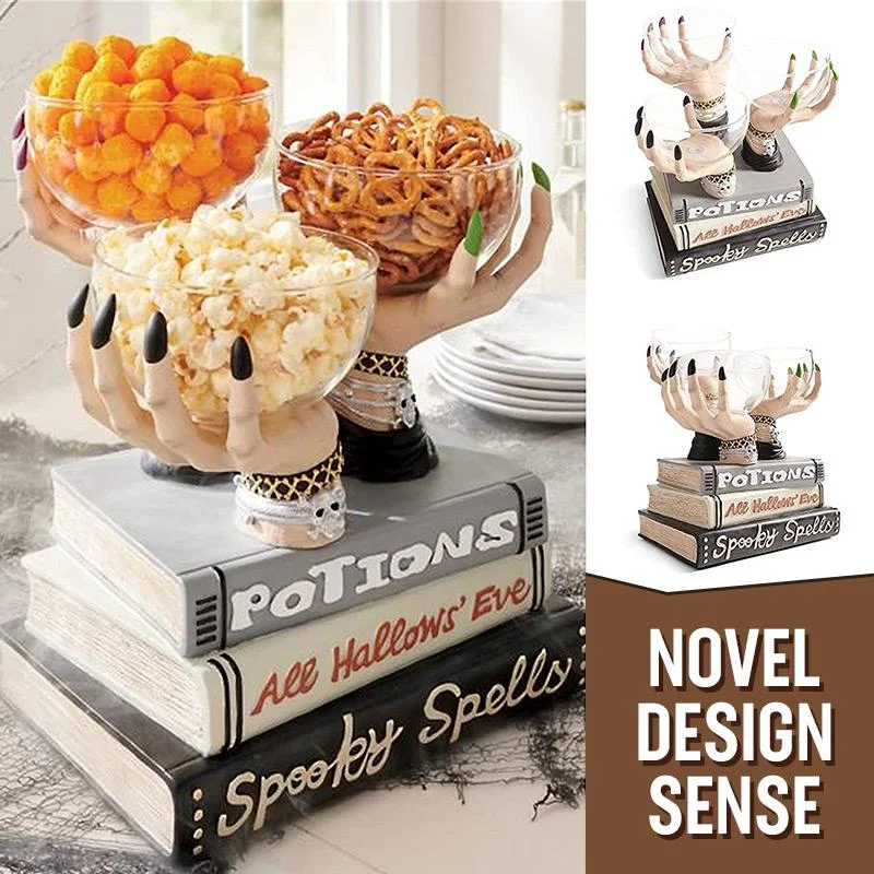 Подставка для столовых приборов Witch Hands, настольное украшение из смолы, украшение для домашней вечеринки на Хэллоуин
Подставка для столовых приборов Witch Hands, настольное украшение из смолы, украшение для домашней вечеринки на Хэллоуин