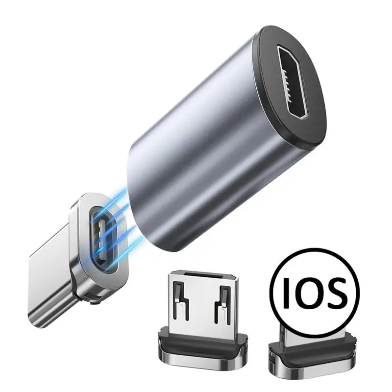 USB Type C Magnetic Adapter USBC Female To Micro Male Converter Magnet USB-C Type-C Connector For iPhone Oneplus Xiaomi
USB Type C Magnetic Adapter USBC Female To Micro Male Converter Magnet USB-C Type-C Connector For iPhone Oneplus Xiaomi