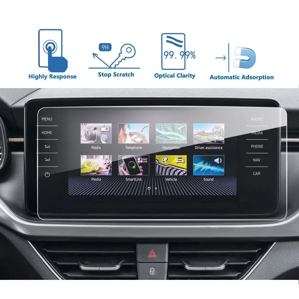 LFOTPP For Kamiq /Scala Amundsen 2020 2021 9.2-Inch Car GPS Navigation Center Touch Display Tempered Glass Screen Protector
LFOTPP For Kamiq /Scala Amundsen 2020 2021 9.2-Inch Car GPS Navigation Center Touch Display Tempered Glass Screen Protector