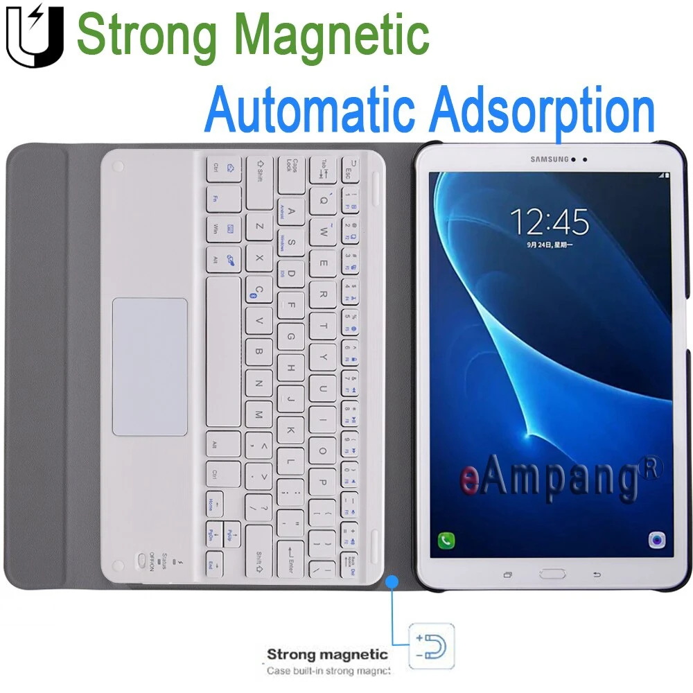 Touchpad Keyboard Case for Samsung Galaxy Tab A6 10.1 2016 T580 T585 Russian Spanish Arabic Hebrew Korean Turkish Thai Keyboard
Touchpad Keyboard Case for Samsung Galaxy Tab A6 10.1 2016 T580 T585 Russian Spanish Arabic Hebrew Korean Turkish Thai Keyboard