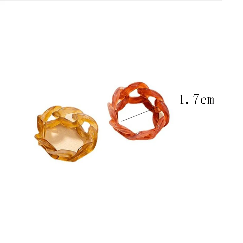New Korean Individual Retro Color Resin Acrylic Geometric Chain Rings Women Party Jewelry Ins Ring Jewelry Gifts Bohemia Trendy
New Korean Individual Retro Color Resin Acrylic Geometric Chain Rings Women Party Jewelry Ins Ring Jewelry Gifts Bohemia Trendy