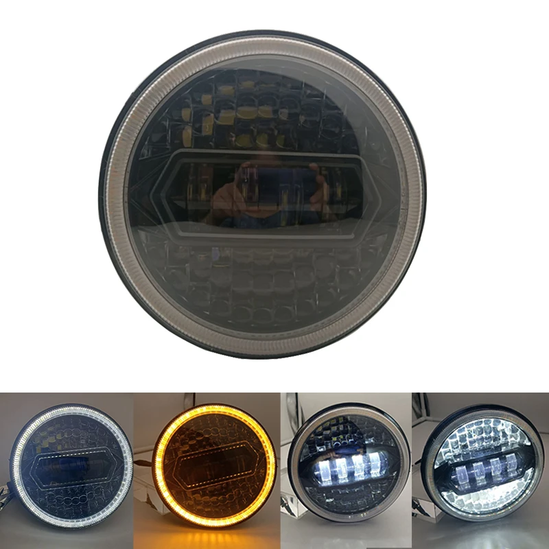 Motorcycle Accessories 7" LED Headlight For Harley FLD Softail Heritage,Street Glide,Road King,Electra Glide Jeep Wrangler
Motorcycle Accessories 7" LED Headlight For Harley FLD Softail Heritage,Street Glide,Road King,Electra Glide Jeep Wrangler