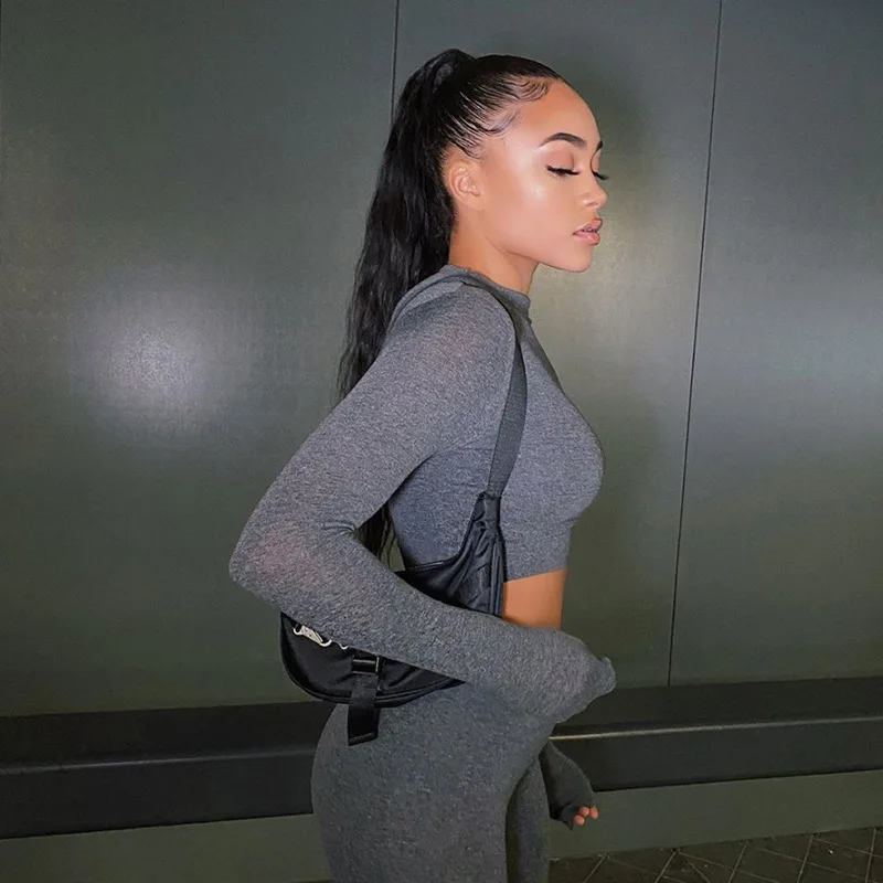 2021 Summer Women Sport Fitness 2 Two Piece Set Outfits Long Sleeve Crop Tops Tshirt Leggings Pants Set Bodycon Tracksuit
2021 Summer Women Sport Fitness 2 Two Piece Set Outfits Long Sleeve Crop Tops Tshirt Leggings Pants Set Bodycon Tracksuit