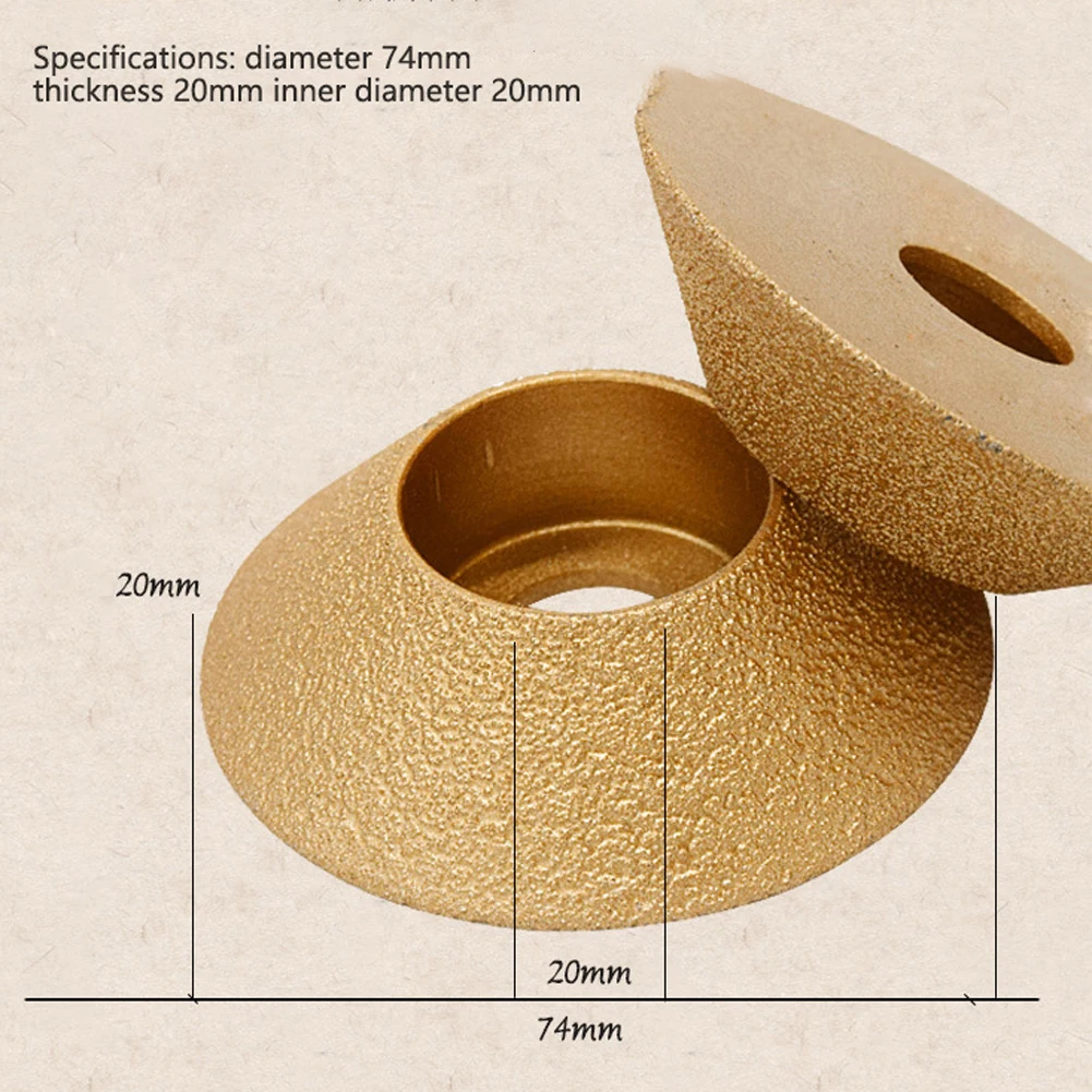 Diamond Angle Grinder Stone Grinding Wheel 45 Degree Bevel Edge Marble Plate Disc Ceramic Grinding Wheel Saw Rotary Useful Tool
Diamond Angle Grinder Stone Grinding Wheel 45 Degree Bevel Edge Marble Plate Disc Ceramic Grinding Wheel Saw Rotary Useful Tool
