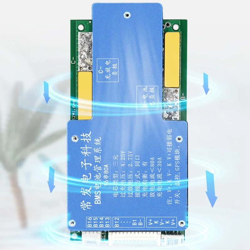 16 Series 60V Lithium Battery Protection Board, Energy Storage Battery System, Port with Balanced GPS Port BMS
16 Series 60V Lithium Battery Protection Board, Energy Storage Battery System, Port with Balanced GPS Port BMS