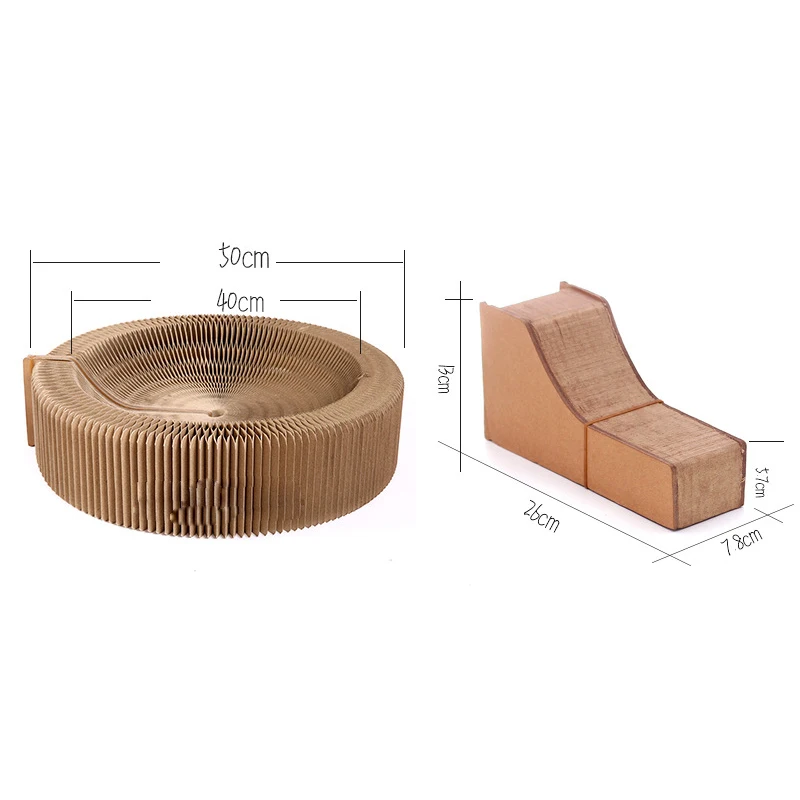 Folding Pet cat scratchers bed House Cat Scratcher Corrugated Paper Cardboard for cats scratching toy plate with Catnip cat toys
Folding Pet cat scratchers bed House Cat Scratcher Corrugated Paper Cardboard for cats scratching toy plate with Catnip cat toys