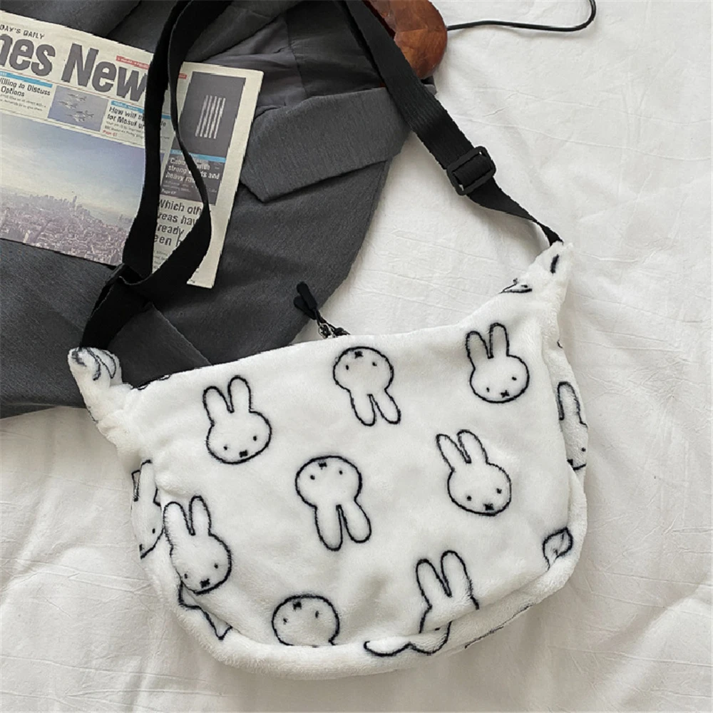 Winter Plush Japanese Cute Girl Soft Rabbit Panda Shoulder Bag Korean Style Simple Literary Diagonal Bag
Winter Plush Japanese Cute Girl Soft Rabbit Panda Shoulder Bag Korean Style Simple Literary Diagonal Bag