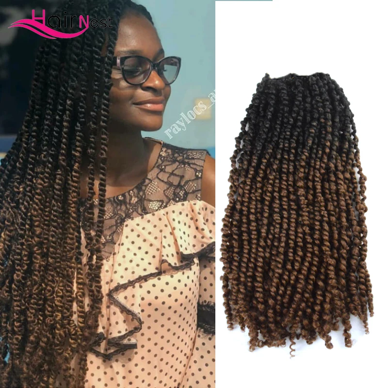 Hair Nest Passion Spring Twist Fluffy Crochet Braiding Hair Extension Synthetic Braiding Hair 18 Inch For Black Women
Hair Nest Passion Spring Twist Fluffy Crochet Braiding Hair Extension Synthetic Braiding Hair 18 Inch For Black Women