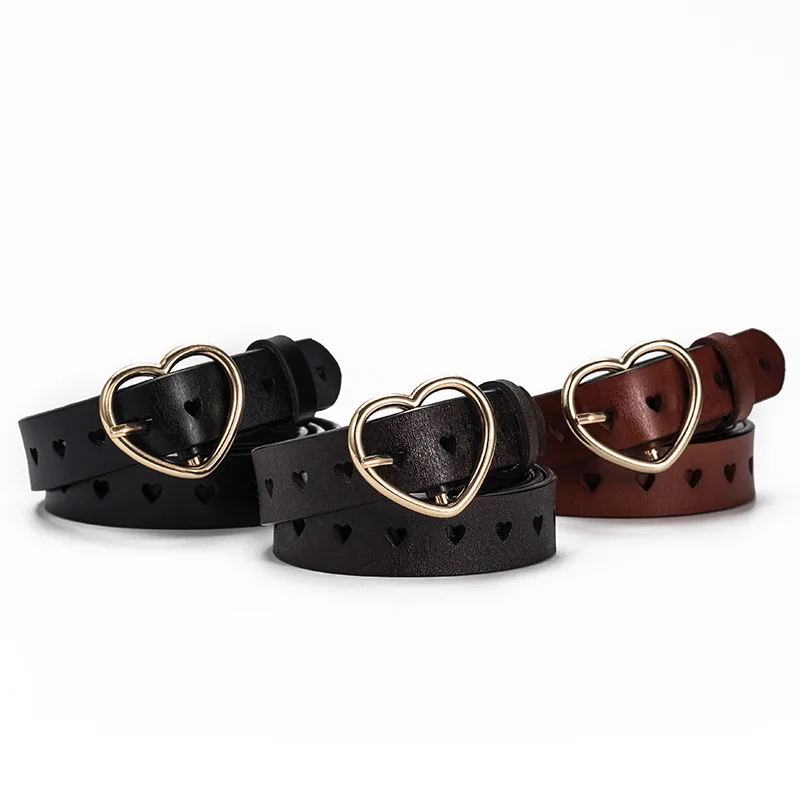 New belt ladies belt leather belt fashion casual belt heart-shaped belt simple multifunctional hollow decoration
New belt ladies belt leather belt fashion casual belt heart-shaped belt simple multifunctional hollow decoration