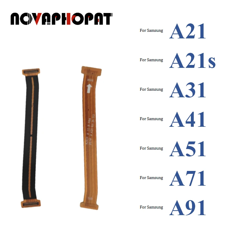 Novaphopat Main Motherboard Board LCD Display Connector Flex Cable Ribbon For Samsung Galaxy A21 A21s A31 A41 A51 A71 A91
Novaphopat Main Motherboard Board LCD Display Connector Flex Cable Ribbon For Samsung Galaxy A21 A21s A31 A41 A51 A71 A91