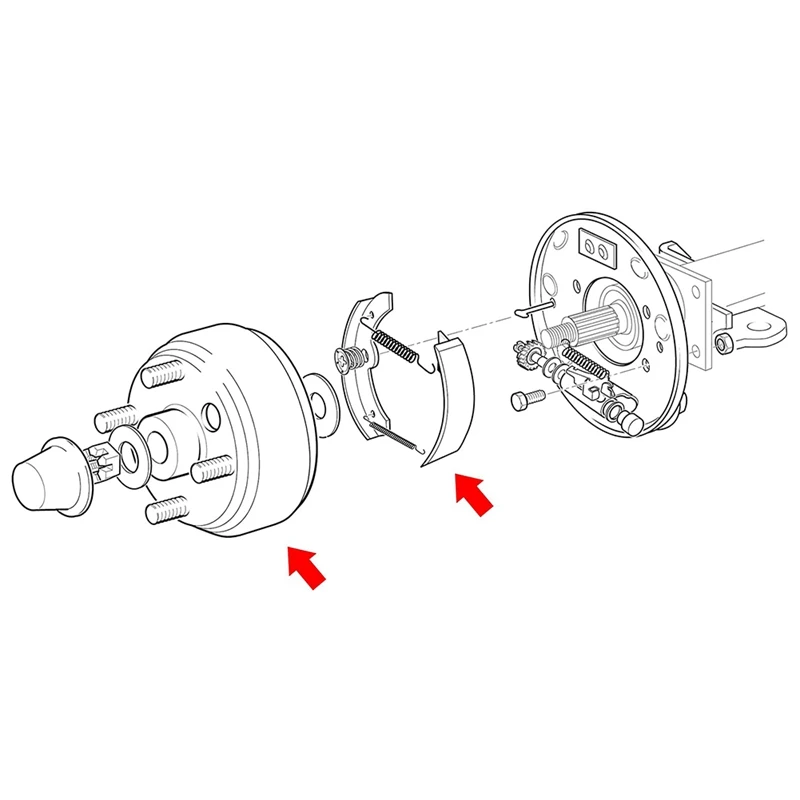 for Club Car Precedent DS 1995-Up Golf Carts Replacement Brake Shoes 1018232-01 Golf Cart Brake Shoe Pads Adjust
for Club Car Precedent DS 1995-Up Golf Carts Replacement Brake Shoes 1018232-01 Golf Cart Brake Shoe Pads Adjust