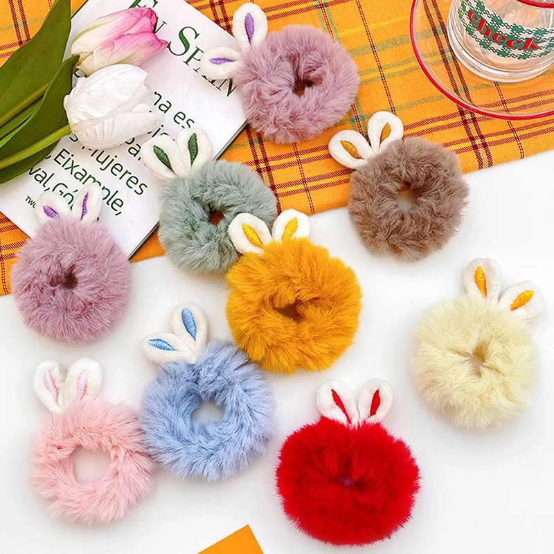Hair Accessories Fake Fur Hair Rope Cute Bear Scrunchies Women Girls Elastic Cute Hair Circle Headdress Rubber Children
Hair Accessories Fake Fur Hair Rope Cute Bear Scrunchies Women Girls Elastic Cute Hair Circle Headdress Rubber Children