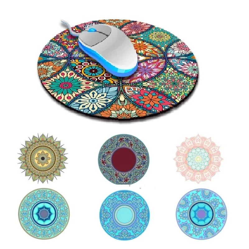 Round Mousepad Mandala Fairytale Religion Totem Ethnic Pattern Mice Pad Non-Slip Locked Edge Rubber Coaster PC Laptop Mouse Mat
Round Mousepad Mandala Fairytale Religion Totem Ethnic Pattern Mice Pad Non-Slip Locked Edge Rubber Coaster PC Laptop Mouse Mat