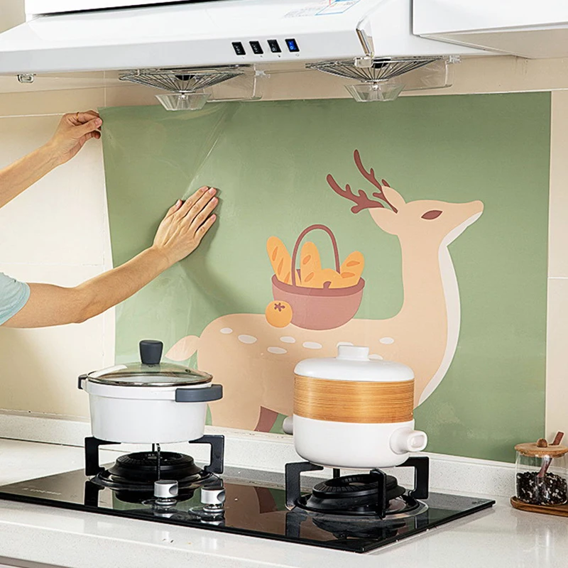 Cartoon Kitchen Oil Proof Wall Sticker Clear Glossy Self Adhesive Film Covering Removable Protective Film Shelf Drawer Liner
Cartoon Kitchen Oil Proof Wall Sticker Clear Glossy Self Adhesive Film Covering Removable Protective Film Shelf Drawer Liner
