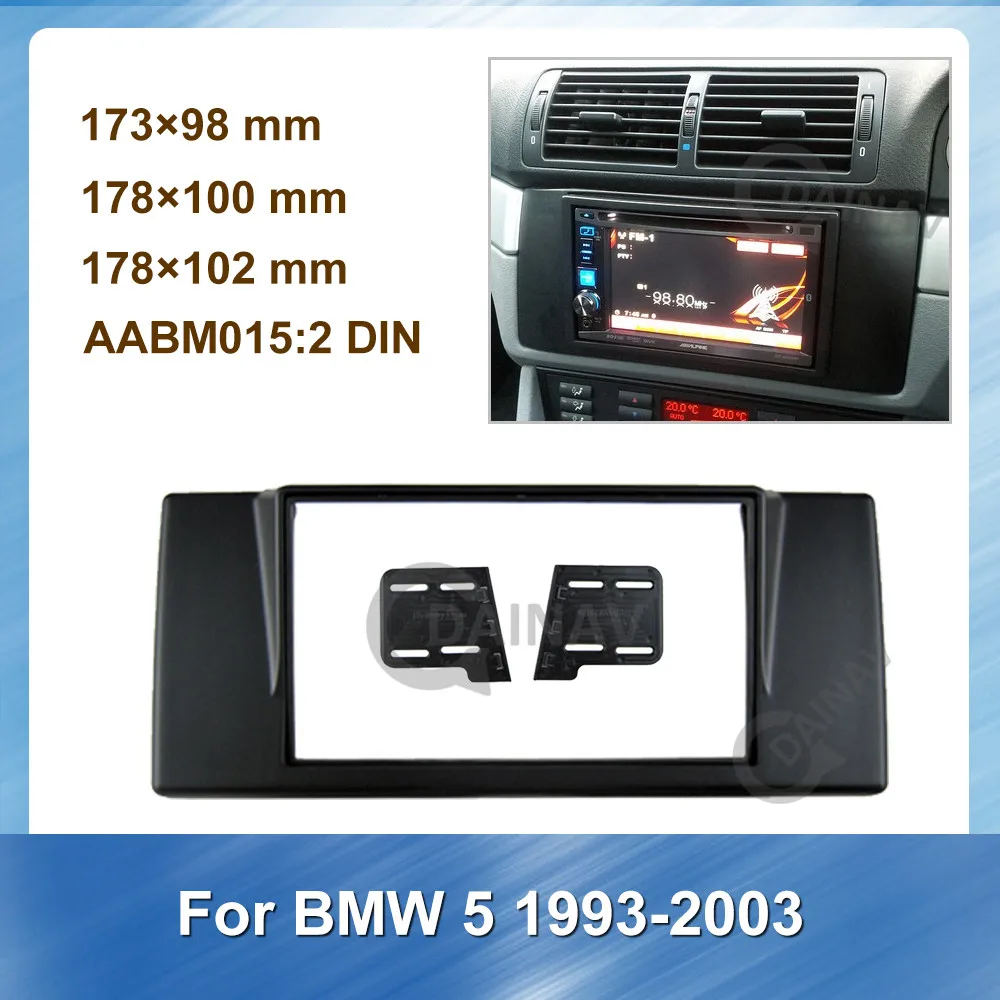 173*98 мм 2Din Автомобильная радиоустановка для BMW 5 1993-2003, автомобильная стереопанель, крепление для приборной панели, установочный комплект, ра...
173*98 мм 2Din Автомобильная радиоустановка для BMW 5 1993-2003, автомобильная стереопанель, крепление для приборной панели, установочный комплект, ра...