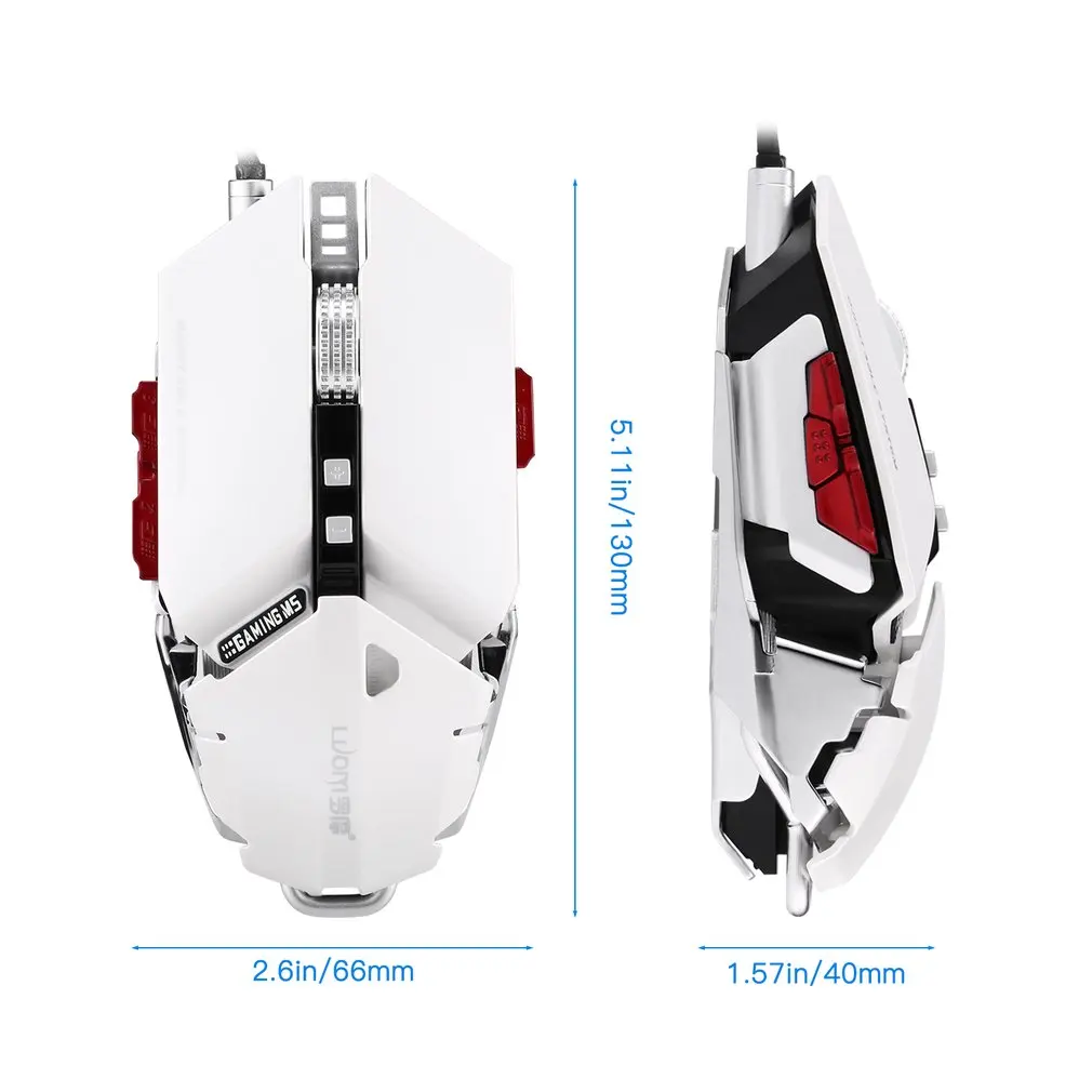 Professional G50 Full Speed Photoelectric braided Wired Gaming Mouse 10 Buttons With 4000DPI For PC Computer
Professional G50 Full Speed Photoelectric braided Wired Gaming Mouse 10 Buttons With 4000DPI For PC Computer