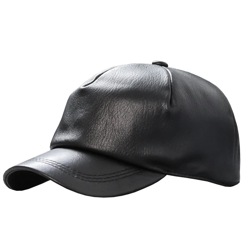 H3513 Men Leather Baseball Hat Male High Quality Fashion Sheepskin Cap Outdoor Warm Casual Autumn Winter Simple Solid Color Hats
H3513 Men Leather Baseball Hat Male High Quality Fashion Sheepskin Cap Outdoor Warm Casual Autumn Winter Simple Solid Color Hats