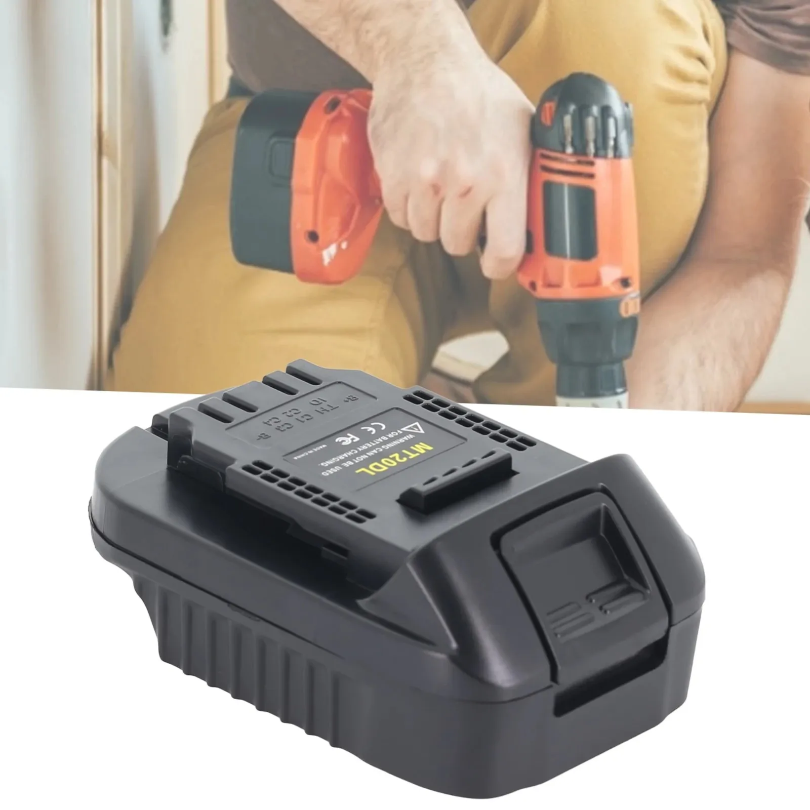 MT20DL Battery Adapter For Makita 18V BL1860B/BL1860/BL1850B Convert To Dewalt 18V 20V MAX Lithium Cordless Power Tools Accessor
MT20DL Battery Adapter For Makita 18V BL1860B/BL1860/BL1850B Convert To Dewalt 18V 20V MAX Lithium Cordless Power Tools Accessor