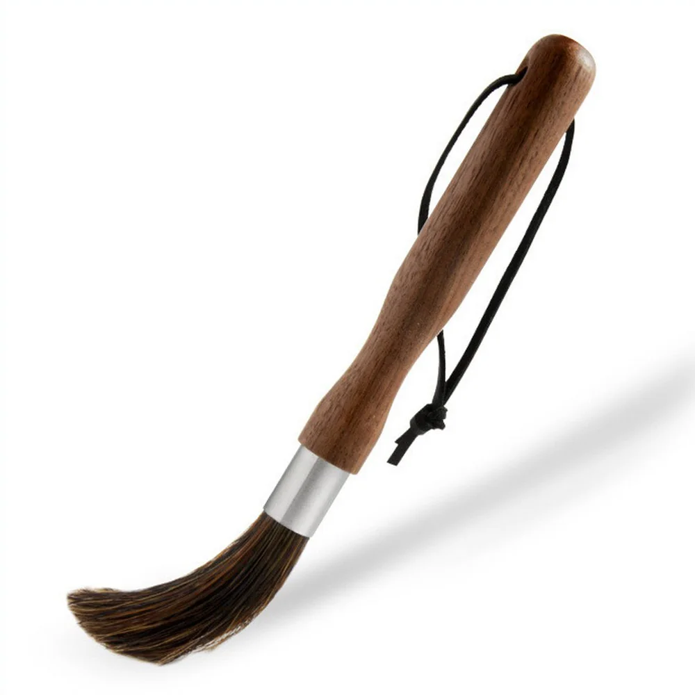 Кофемолка, чистящая щетка с натуральной щетиной, со шнурком 
Кофемолка, чистящая щетка с натуральной щетиной, со шнурком