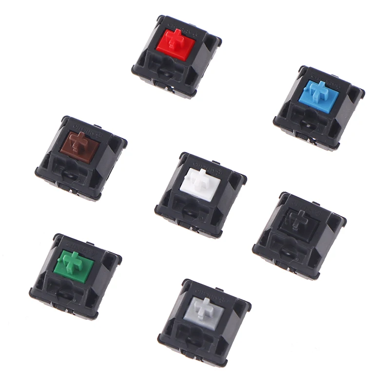 For MX Cherry Mechanical Switch Black Blue Red Brown Silve 3-pin Cherry Switch For Swap Mute Mechanical Keyboard 4pcs
For MX Cherry Mechanical Switch Black Blue Red Brown Silve 3-pin Cherry Switch For Swap Mute Mechanical Keyboard 4pcs