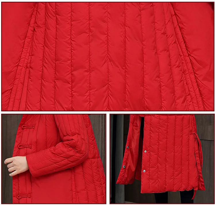 National Wind Jacket Women's Single-breasted 2020 Winter New Padded Jacket Female Long Hooded Thicker Ladies Padded Outwear L864 
National Wind Jacket Women's Single-breasted 2020 Winter New Padded Jacket Female Long Hooded Thicker Ladies Padded Outwear L864