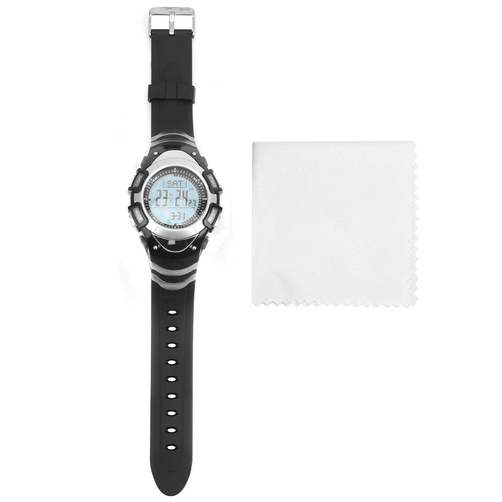 SUNROAD FR8202A Mountain Climbing Outdoor Sports Watch Air Pressure Measurement Compass Noir Soft And Comfortable
SUNROAD FR8202A Mountain Climbing Outdoor Sports Watch Air Pressure Measurement Compass Noir Soft And Comfortable