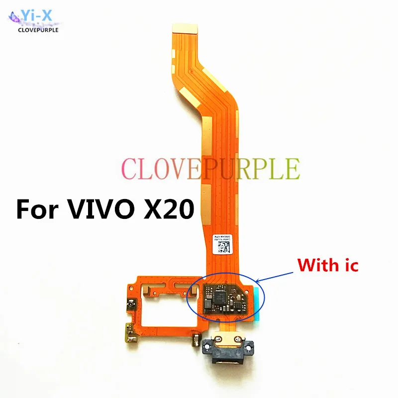 Dock Connect USB Charging Port Flex Cable for VIVO X20 Replacement Parts 
Dock Connect USB Charging Port Flex Cable for VIVO X20 Replacement Parts