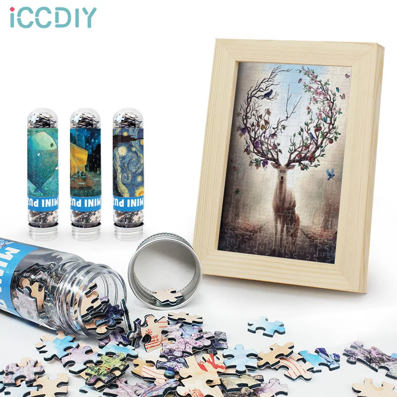 150 Piece Tube Mini Cardboard Puzzles Decompression Game Toys for Children Adults Learning Educational Assemble Toy Games Jigsaw
150 Piece Tube Mini Cardboard Puzzles Decompression Game Toys for Children Adults Learning Educational Assemble Toy Games Jigsaw