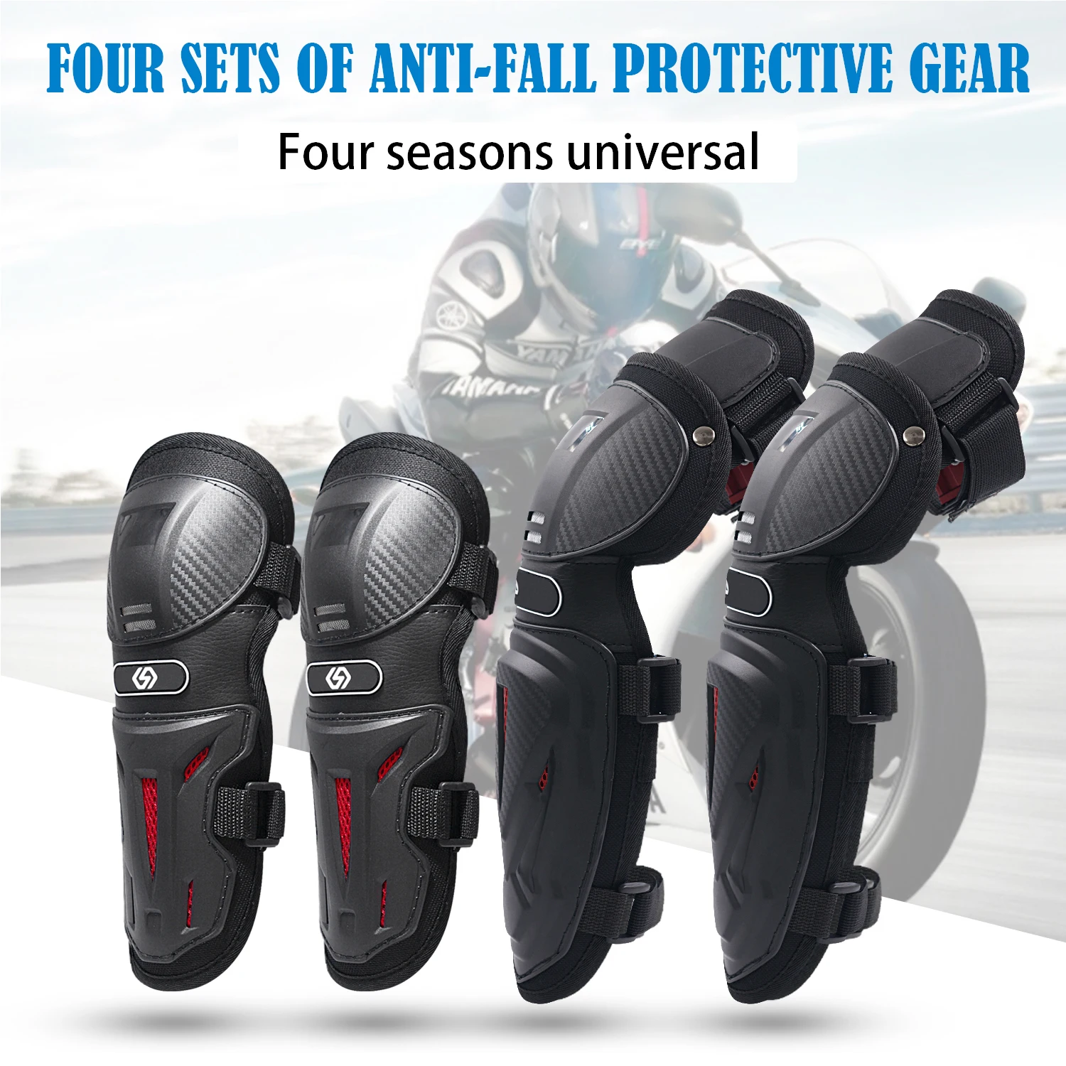 WUPP Motorcycle Knee Pads Motocross Knee Protection Moto Racing Protective Guard Gear Motorbike Kneepads MTB Knee Guard
WUPP Motorcycle Knee Pads Motocross Knee Protection Moto Racing Protective Guard Gear Motorbike Kneepads MTB Knee Guard