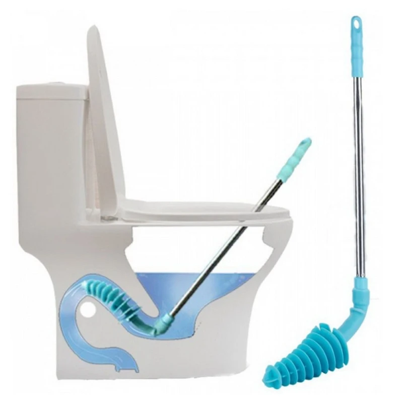 Sewer Pipe Clogging Piston Type Dredge Device Long-Handled Toilet Flexible Brush Plunger Household Tools
Sewer Pipe Clogging Piston Type Dredge Device Long-Handled Toilet Flexible Brush Plunger Household Tools