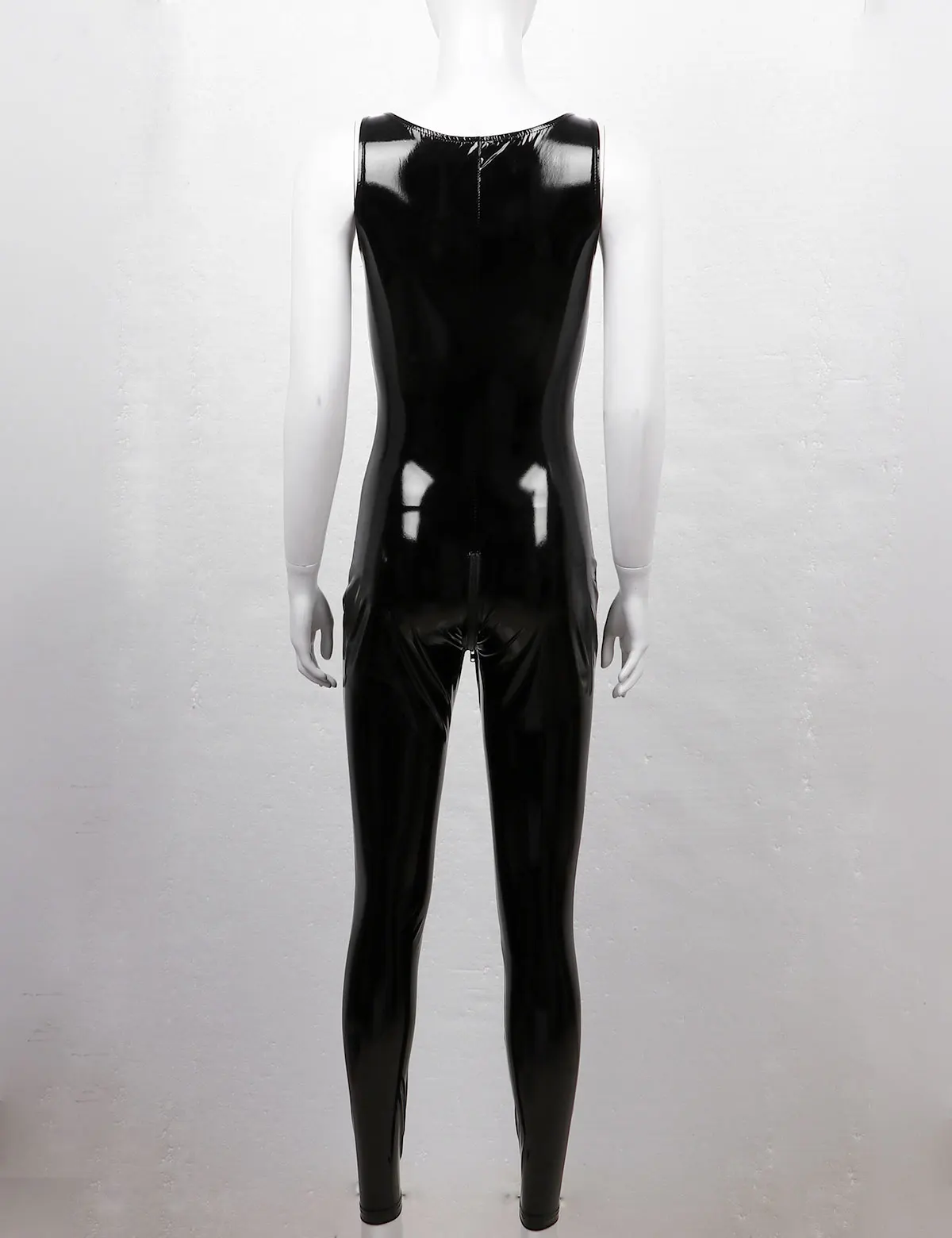 Womens Leather Fashion Clubwear Sexy Ladies Jumpsuit Latex Bodycon Wetlook Zipper Crotch Catsuit Bodysuit Costumes 2020 New
Womens Leather Fashion Clubwear Sexy Ladies Jumpsuit Latex Bodycon Wetlook Zipper Crotch Catsuit Bodysuit Costumes 2020 New