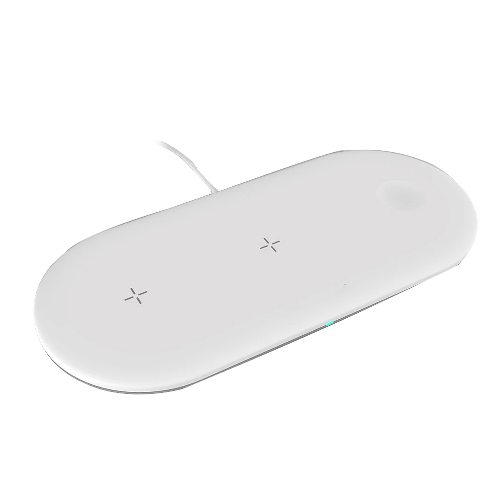 3 in 1 10W Wireless Charger Station Stand Pad Charging Dock Stand for iPhone for Apple Watch for Airpods Wireless Charging Mat
3 in 1 10W Wireless Charger Station Stand Pad Charging Dock Stand for iPhone for Apple Watch for Airpods Wireless Charging Mat