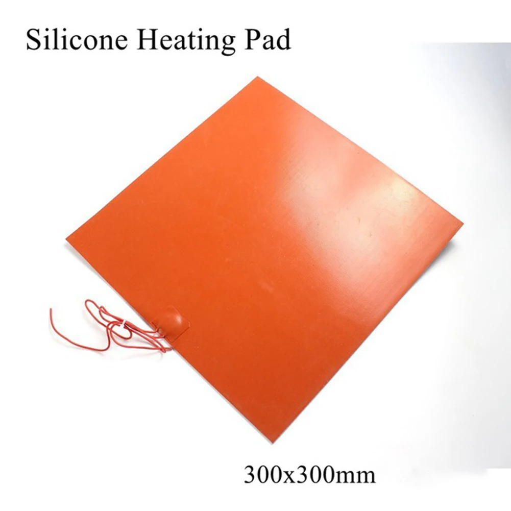 12V 300x300mm 300W Flexible Waterproof Silicon Heater Pad For 3D Printer Heater Central Heating & Cooling Systems
12V 300x300mm 300W Flexible Waterproof Silicon Heater Pad For 3D Printer Heater Central Heating & Cooling Systems