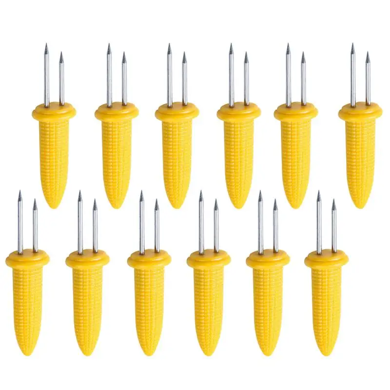MINI BBQ Outdoor Accessories Fork Corn Fruit Skewer Stainless Steel Holders On The Cob Skewers Outdoor Kitchen tools Convenient
MINI BBQ Outdoor Accessories Fork Corn Fruit Skewer Stainless Steel Holders On The Cob Skewers Outdoor Kitchen tools Convenient