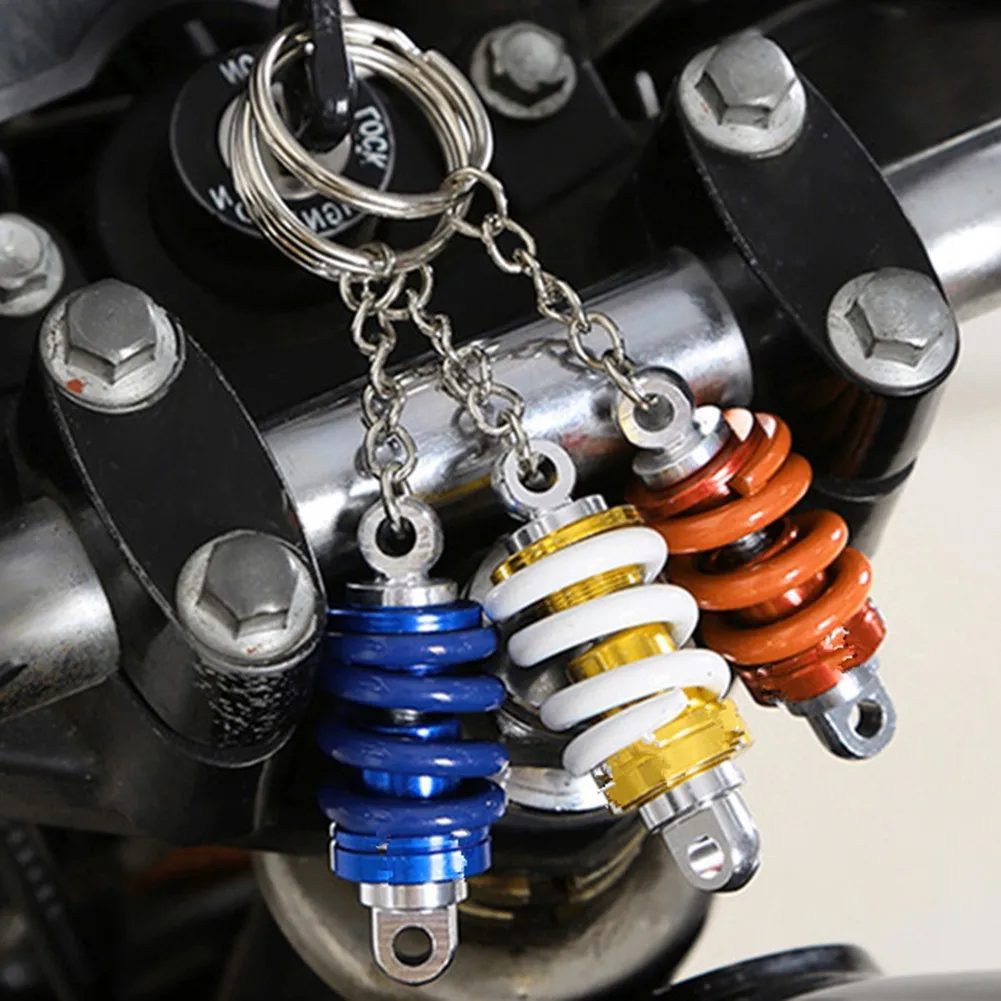 Multi-color Keychain Motorcycle Key Ring Curve Decoration Shock Absorber Pendant Wear Car Interior Accessories Mini Gift
Multi-color Keychain Motorcycle Key Ring Curve Decoration Shock Absorber Pendant Wear Car Interior Accessories Mini Gift