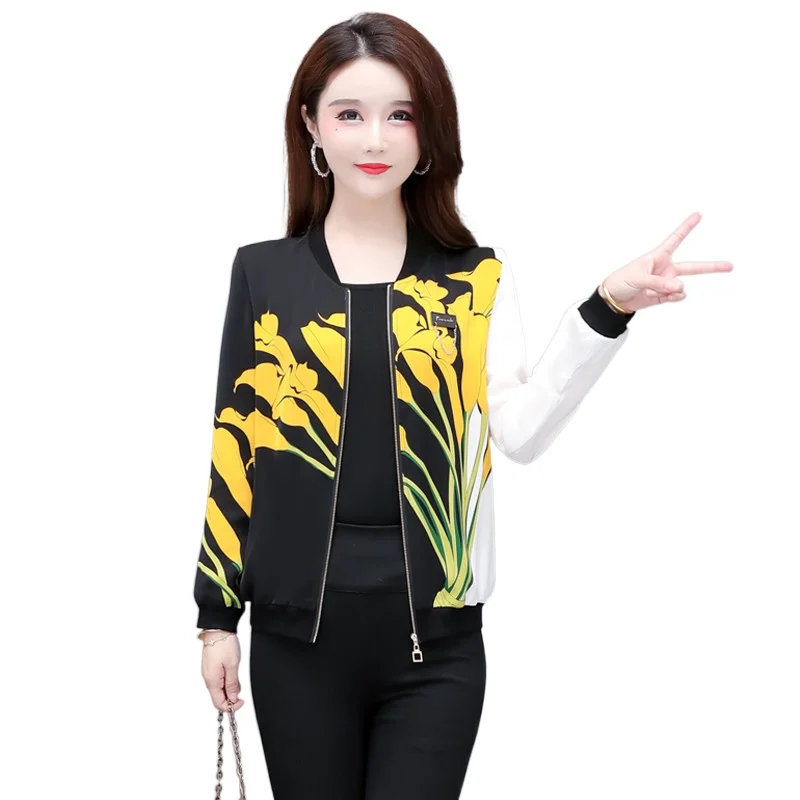 New women's suit color short thin coat spring and summer jacket baseball uniform sun protection jacket
New women's suit color short thin coat spring and summer jacket baseball uniform sun protection jacket