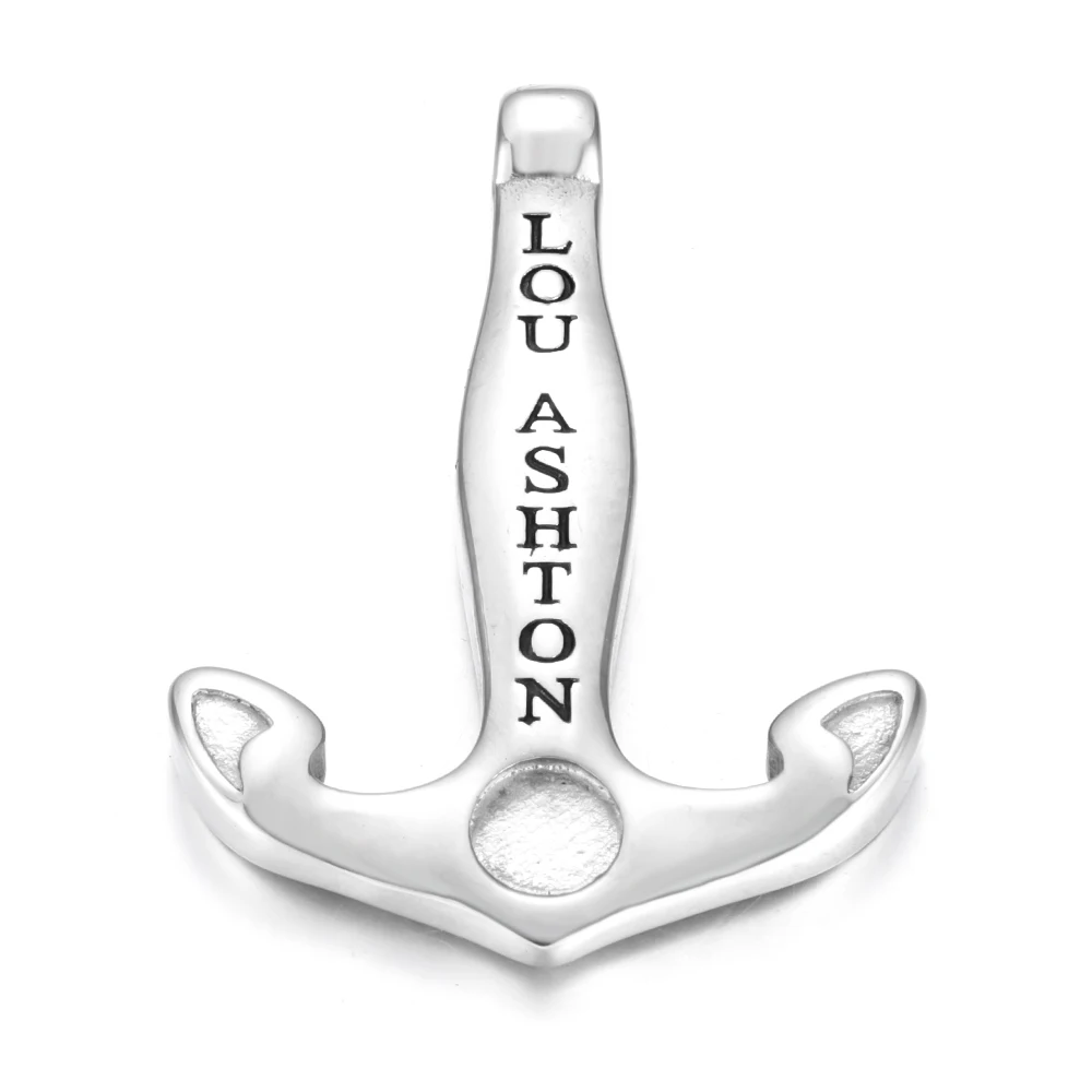Stainless Steel Anchor Pendant Polished Connector Hole 3.5mm Bracelet Hook Closure DIY Accessories Jewelry Making
Stainless Steel Anchor Pendant Polished Connector Hole 3.5mm Bracelet Hook Closure DIY Accessories Jewelry Making