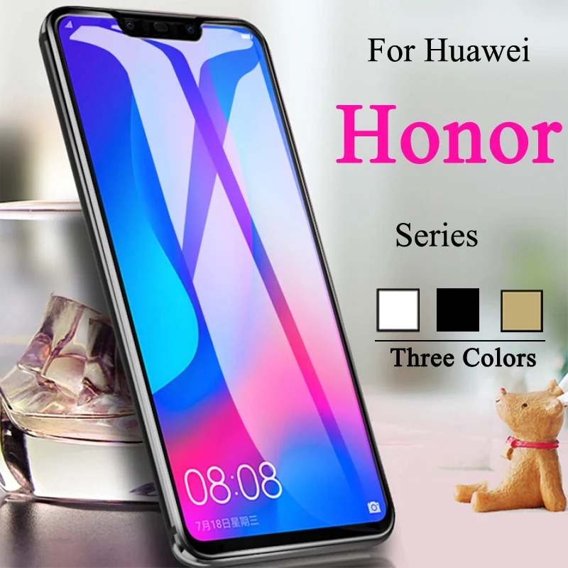 Защитное стекло Capas Sklo для huawei Honor 8 8c 8x 7x a c Max 9 10 Lite Huwei xonor c8 светильник закаленное