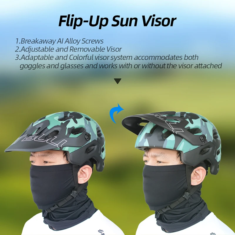 Cairbull Bicycle Mtb Helmet Cycling for Men Women With Visor Ultralight Breathable Bike Safety Sports Helmets Integrally-molded
Cairbull Bicycle Mtb Helmet Cycling for Men Women With Visor Ultralight Breathable Bike Safety Sports Helmets Integrally-molded