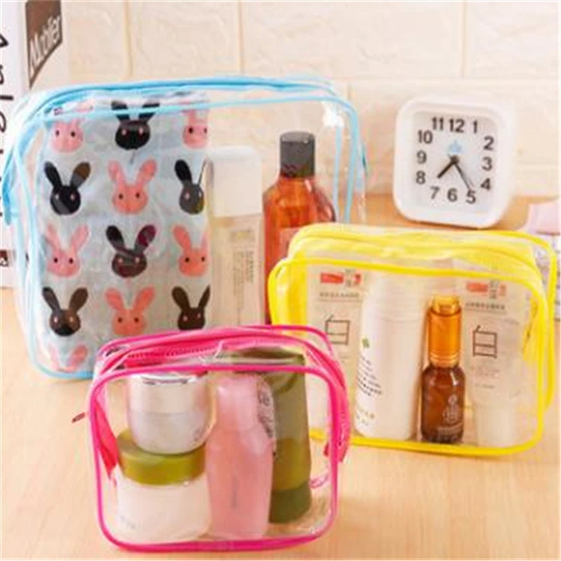 PVC Cosmetic Bags Women Transparent Clear Makeup Bag Travel Organizer Bath Wash Tote Beauty Storage Zipper Pouch Make Up Case
PVC Cosmetic Bags Women Transparent Clear Makeup Bag Travel Organizer Bath Wash Tote Beauty Storage Zipper Pouch Make Up Case
