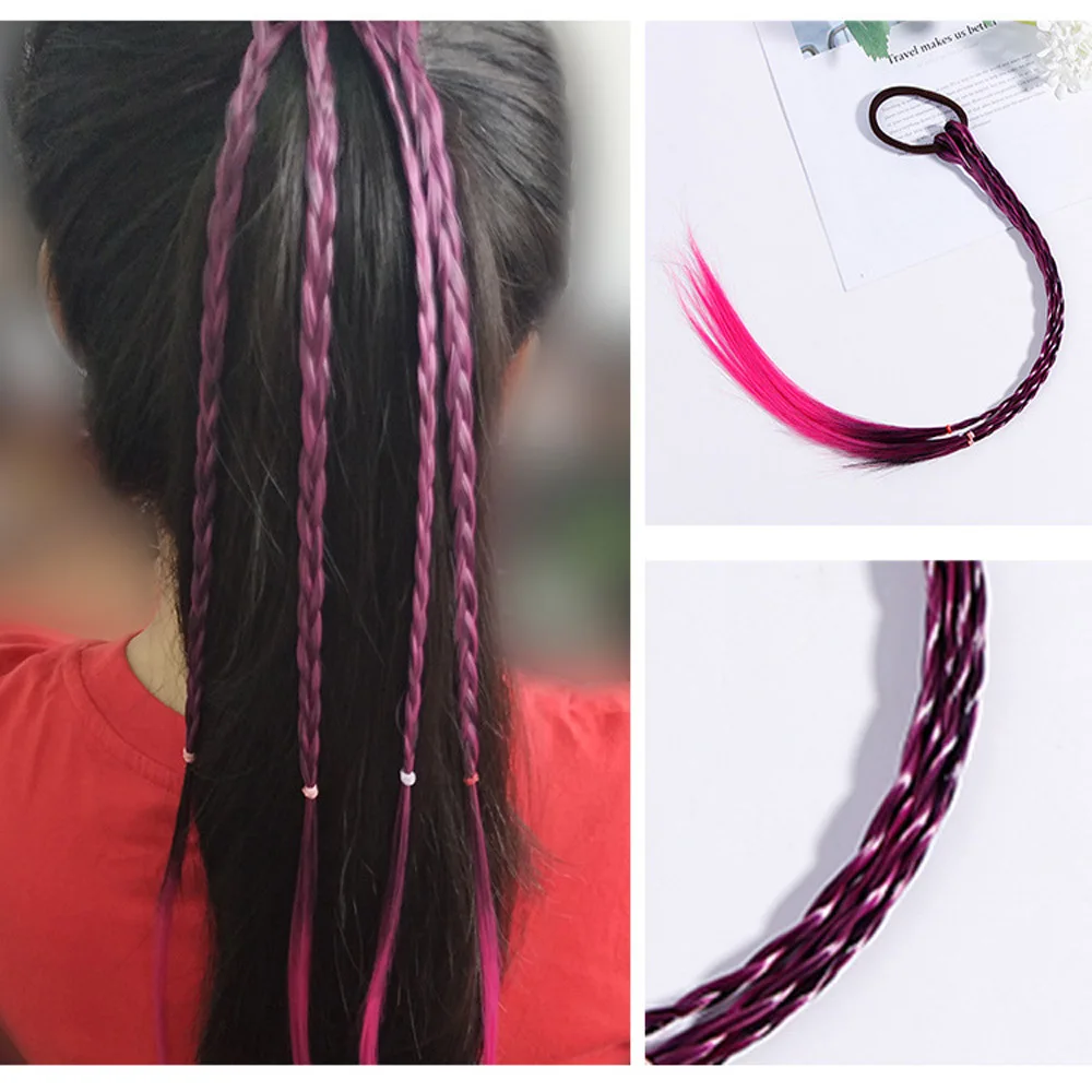Распродажа аксессуары для волос девочек парик эластичная повязка инструмент